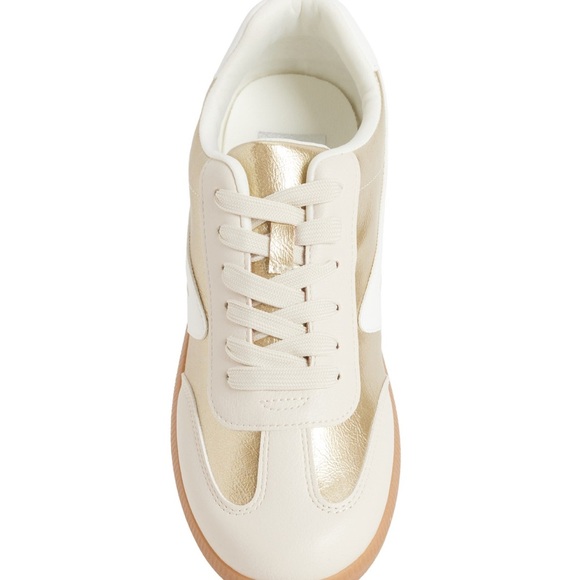 Dolce Vita NWB Quantum light gold fashion sneakers NEW! - Picture 6 of 6
